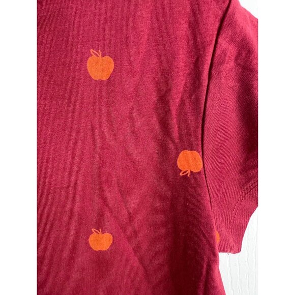 Cat & Jack Red Apple Tee - Picture 2 of 9